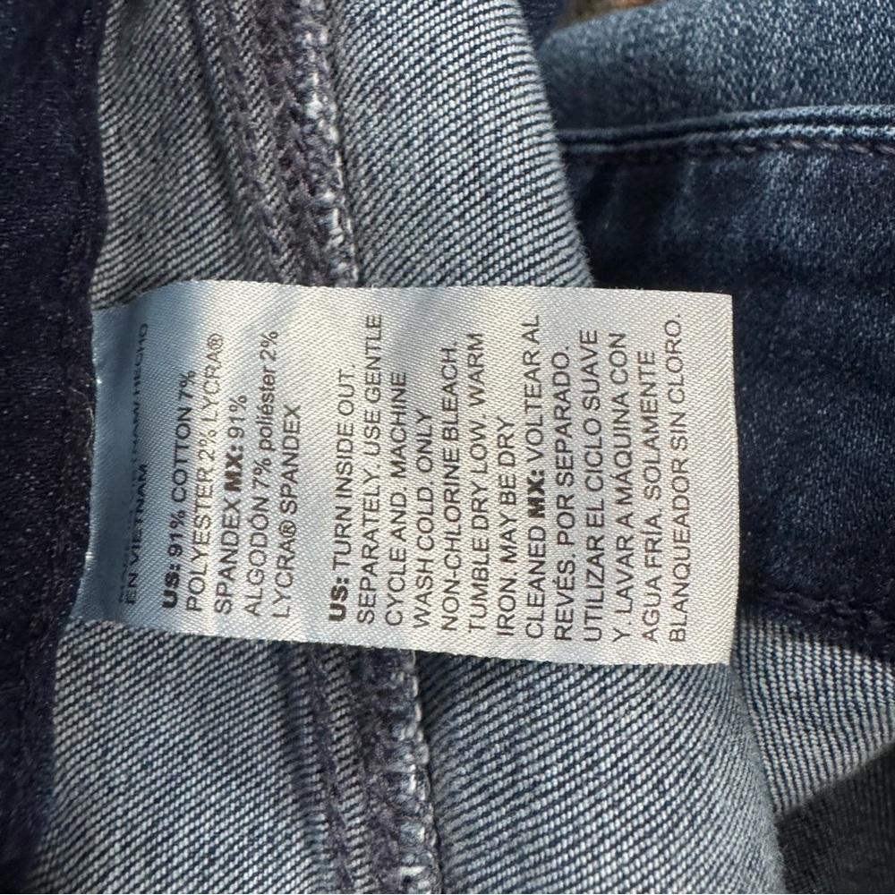 Chico's Pull On Jeggings Ankle Jeans Leggings Chico’s Size 2 R / Women’s Size 12 - Picture 7 of 9